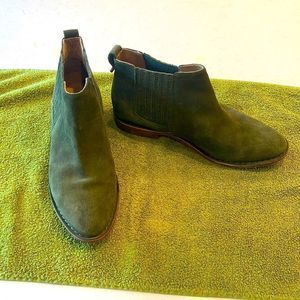 Seychelles Women’s size 10 army green excellent shape suede leather upper boots